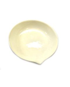 Eisco Labs Evaporating Basin - Porcelain - Flat Form with Spout - 200ml