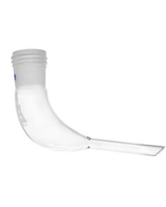 Adapter Receiver - Screw Thread - 4" (100mm) Long - 24/29 Joint - Borosilicate Glass - Eisco Labs