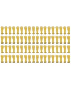 Latex Bulbs, 2ml - Pack of 72 - Fits 6-8mm Pipettes and Droppers - Eisco Labs