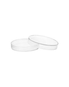 Plastic Petri Dish with Lid - 2" Diameter, 0.5" Depth - Molded in Polypropylene - Reusable - Translucent - Eisco Labs