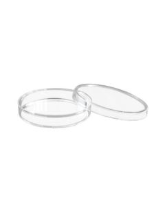 Disposable Petri Dish with Lid - Sterile - 60x15mm - Polystyrene - Triple Vented - Transparent - Eisco Labs