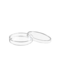Disposable Petri Dish with Lid - Sterile - 35x15mm - Polystyrene - Triple Vented - Transparent - Eisco Labs