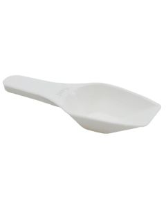 Scoop, 5ml (0.16oz) - Polypropylene Plastic - Flat Bottom - Excellent for Measuring & Weighing - Autoclavable - Eisco Labs