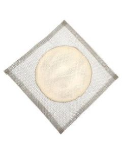 Pack of 10 Stainless Steel Wire Gauze with Ceramic Center, 5" Long - Eisco Labs