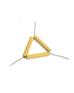 Clay Pipe Triangle, 6cm (2.36") - Hold Objects in High Heat - Eisco Labs