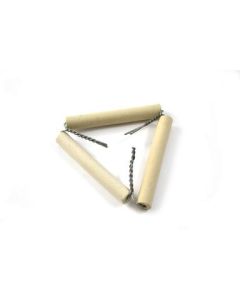 Clay Pipe Triangle, 7.5cm (2.95") - Hold Objects in High Heat - Eisco Labs