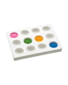 Spot Plate, 12 Wells - Polyethylene, Premium Hard Plastic - Eisco Labs