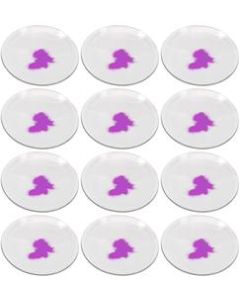 12PK Watch Glasses, 3.5" (9cm) - Cover Lids for Beakers & Flasks - Evaporation Dish - Polished with Ground Edges - Eisco Labs