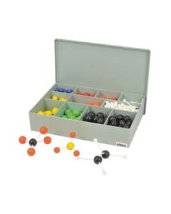 Organic and Inorganic Chemistry Molecular Atomic Model Set - 520 Pieces with Hard Plastic Case