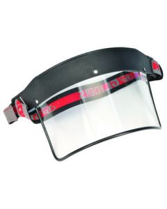 Safety Face Shield, Non-Flammable, Adjustable Crown Strap - Eisco Labs