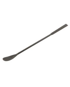 Spatula Spoon, 9" - Teflon Coated Stainless Steel - Non-Stick, Chemical Resistant - One 0.3" Flat End, One 0.5" Scoop End - Eisco Labs