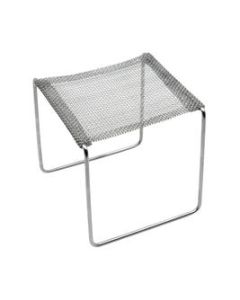 Stand for Alcohol Burner - Chrome Plated Steel Wire - 5"L x 5"W x 5"H - Eisco Labs