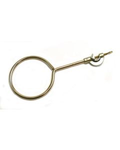 Eisco labs 3.875" Diameter Closed ring with Boss head clamp.