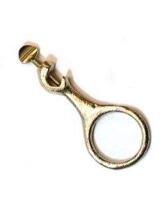 Eisco Labs 2.125" diameter Cast Iron Closed Ring Clamp with Boss Head