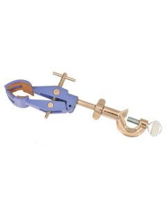 Eisco Labs Clamp Retort, 4 Prong, Cork Lined with Boss Head - Rods up to 15mm, Objects up to 90mm