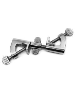 Swivel Clamp Holder - Tilt Clamps at Any Angle - Accommodates Large Rods up to 21mm - Screw Adjustable - Eisco Labs