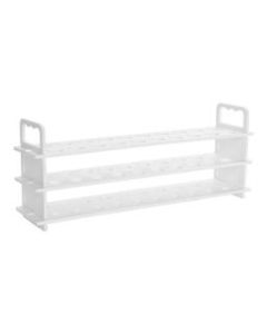 Test Tube Stand, Polypropylene - 20mm x 20 Tube Capacity - Eisco Labs