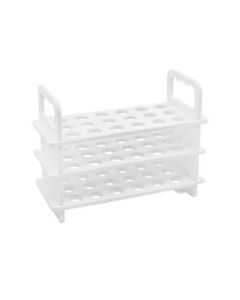 Test Tube Stand, Polypropylene - 13mm x 18 Tube Capacity - Eisco Labs