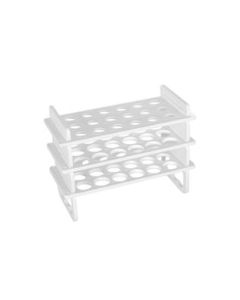 Test Tube Stand, Polypropylene - 15mm x 18 Tube Capacity - Eisco Labs