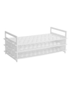 Test Tube Stand, Polypropylene - 16mm x 62 Tube Capacity - Eisco Labs
