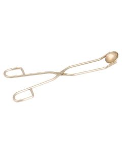 8.25" Sampling Tong - Nickel Plated
