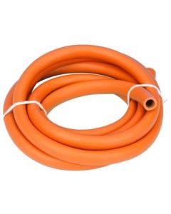 Tubing Rubber - Orange, Soft quality, 8mm