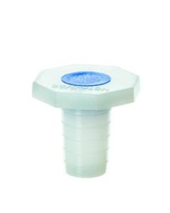10PK Stoppers, 12/21 - Polypropylene - Chemical Resistant - Eisco Labs