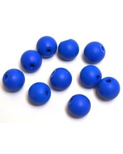 Eisco Labs Molecular Model Part; Blue Ball; 2.2cm; 2 Holes; Pk of 10