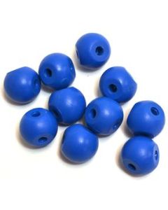 Eisco Labs Molecular Model Part; Blue Ball; 2.2cm; 3 Holes; Pk of 10