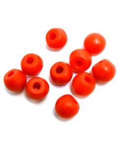 Eisco Labs Molecular Model Part; Red Ball; 1.5cm; 1 Hole; Pk of 10