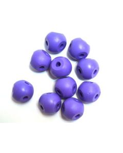 Eisco Labs Molecular Model Part; Purple Ball; 2.2cm; 4 Holes; Pk of 10