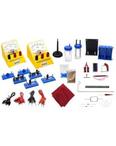 Electricity & Magnetism Components Kit - Variety of Materials for Physics Classroom Experiments in Magnetism & Electricity - Eisco Labs