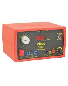 Low Voltage AC/DC Power Supply - Simultaneous Dual Output - 12V/6A Max Combined Load - Eisco Labs