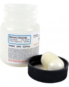 Innovating Science® - Barium Chloride EZ-Prep 3 pack to make 3 x 50mL 0.5M solution