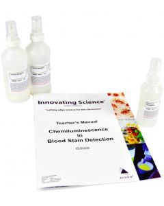 Innovating Science® - Chemiluminescence in Blood Stain Detection Forensic Kit