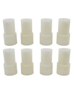 8PK Replacement Mouthpieces - Designed For Use With LNGKIT - Used To Study Lung Capacity - Eisco Labs