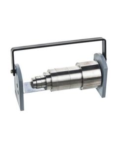Eisco Labs Premium Stainless Steel Slotted Mass Set (Set of 8)