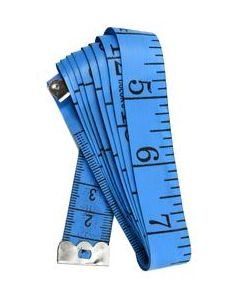 Measuring Tape, 60" / 150cm - Soft, Flexible, Variety of Colors - Great for the Classroom, Crafting, Sewing, Body Measurements - Eisco Labs