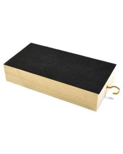 Wooden Friction Block, Pine Wood and Felt - Measures 6 x 3 x 1.25" (Made in the USA)