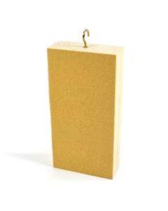 Wooden Friction Block, Wood and Sandpaper - Measures 6 x 3 x 1.25" (Made in the USA)