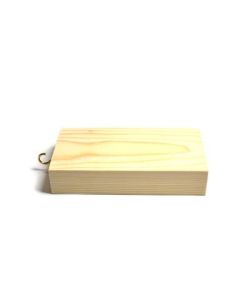 Wooden Friction Block - Measures 6 x 3 x 1.25" (Made in the US)