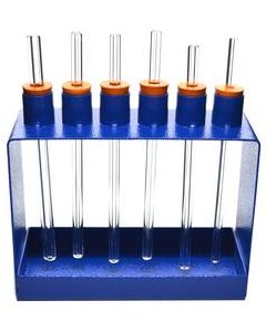 Capillary Tubes Apparatus with Metal Frame, 6 Tubes, Capillary Pressure Demonstration - Eisco Labs