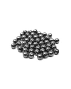 50PK Ball Bearings, 3mm Each - Steel - Great For Physics & Mechanics Experiments - Eisco Labs