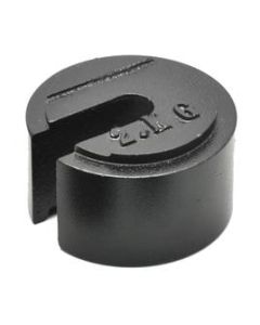 2 kg (Kilogram) Cast Iron Slotted Weight - Eisco Labs