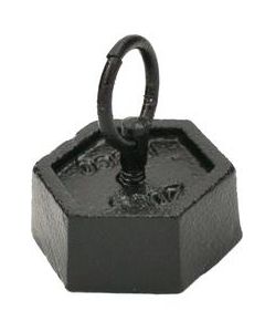 Iron Masses - Hexagonal with Lifting Ring - 200g - Eisco Labs