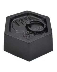 Iron Masses - Hexagonal with Lifting Ring - 1000g - Eisco Labs