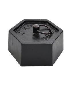 Iron Masses - Hexagonal with Lifting Ring - 5000g - Eisco Labs