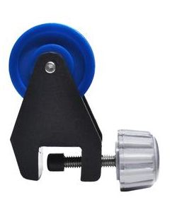 Pulley, 3 Inch - With 50mm Diameter Ball Bearing - ABS Plastic - Thumbscrew - Eisco Labs