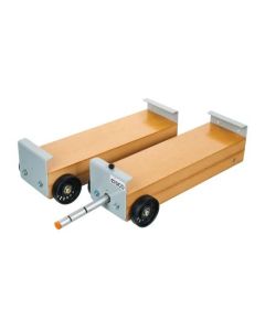 EISCO Dynamics Cart Set, 3 Wheeled (Set of 2) - 12" x 3.5"