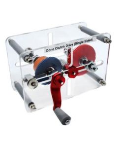 Cone Clutch Drive, Mechanical Demonstration Set - Single Sided - Eisco Labs